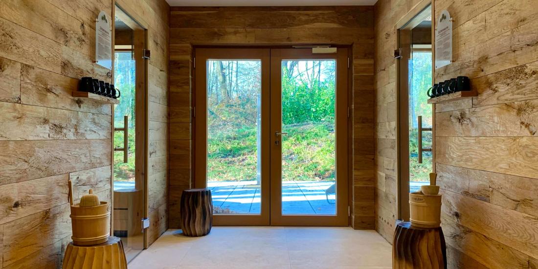 Sauna Eingang