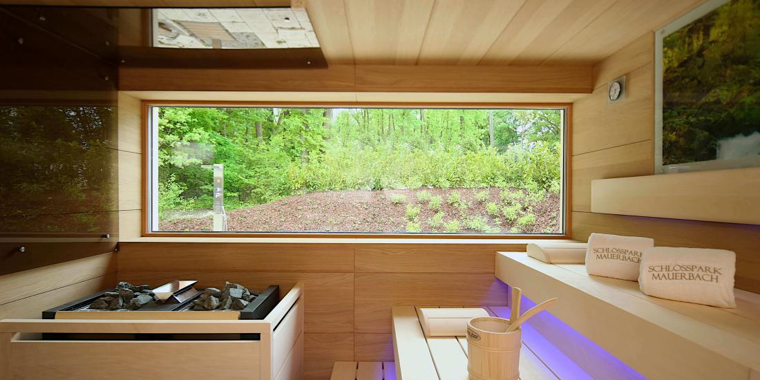 Oak sauna