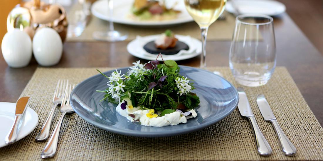 Teller mit Salat