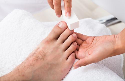 Foot pedicure