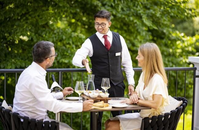 Kellner terrasse