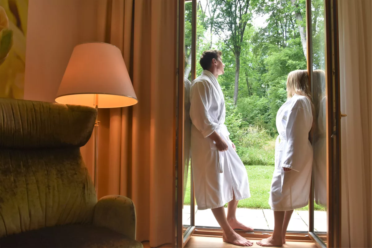 Zimmer mit Parkblick